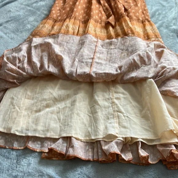 NWOT Spell & the Gypsy Utopia Strappy Sundress Cinnamon Size Small - Picture 9 of 13